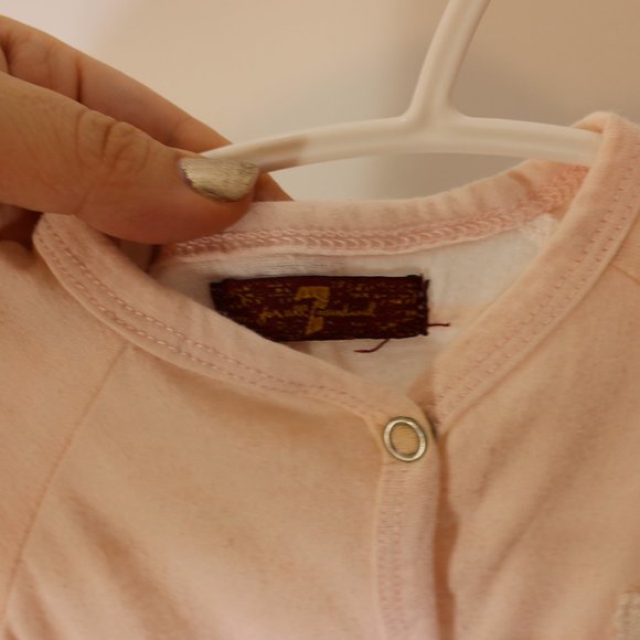 7 FOR ALL MANKIND 7 FAM Sleeper SET of Two 3-6m - Picture 10 of 11